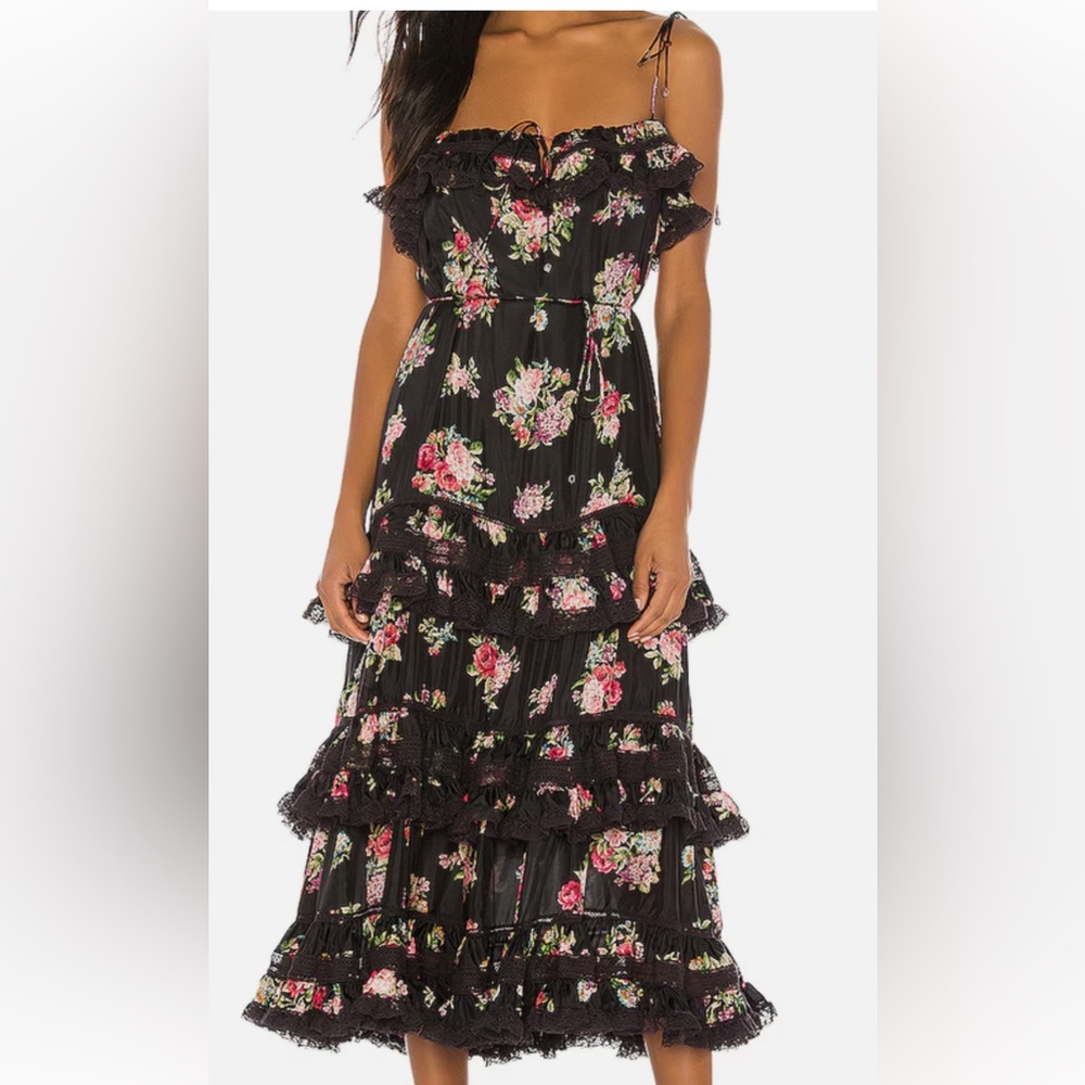 Zimmermann Honour Tiered Dress $995 worn one .. in a great condition
